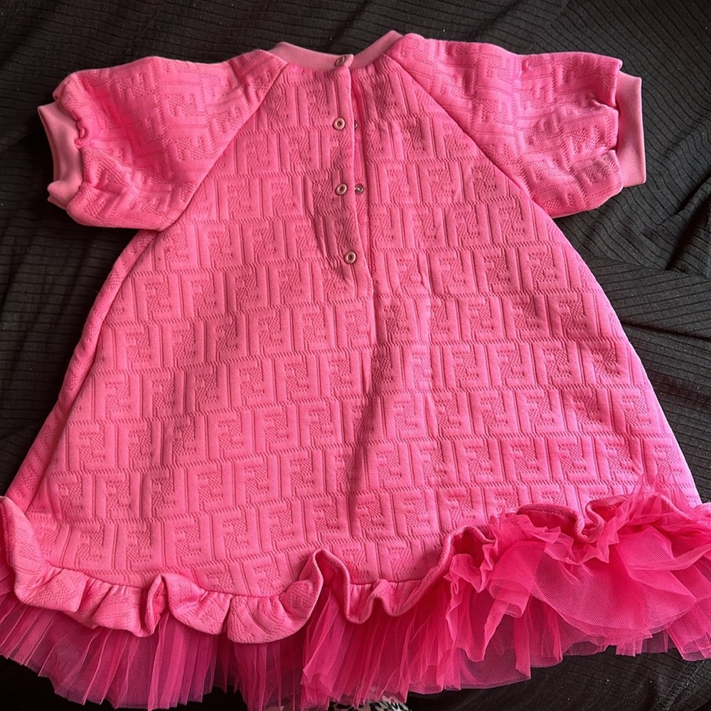 Baby fendi girl dress